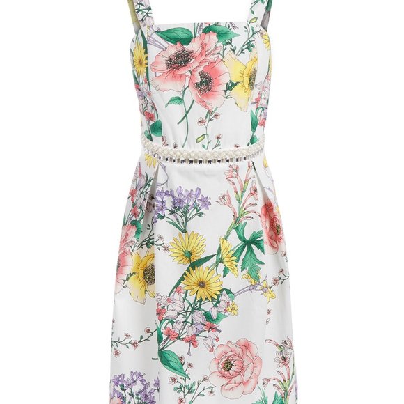 Other - 🥰HP 😍Big Girls Embellished Floral-Print Dress